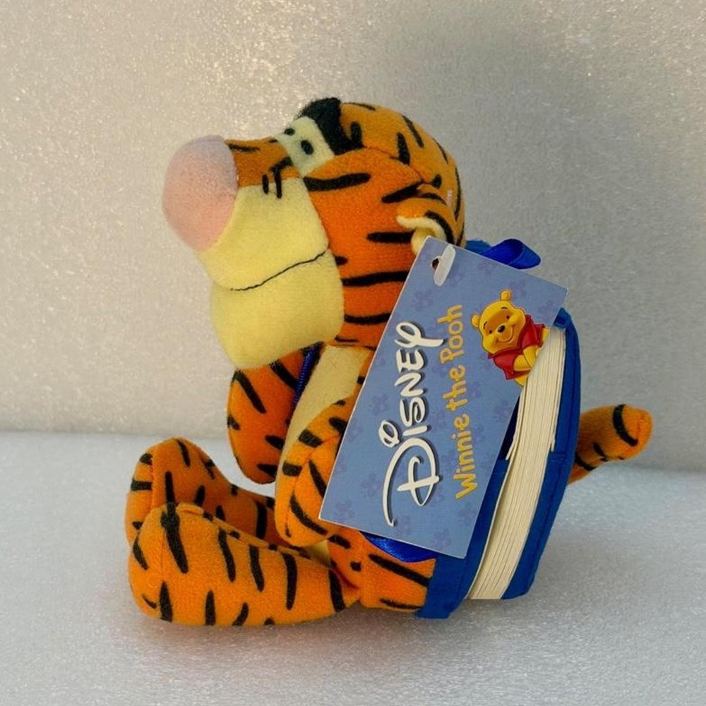 Vintage 2002 Disney Winnie the Pooh Tigger Plush Backpack Board Book NWT
